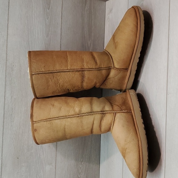 Ugg Australia Women 5804 Classic Tall Sheepskin Leather boots shoes sz 7 - Picture 11 of 15
